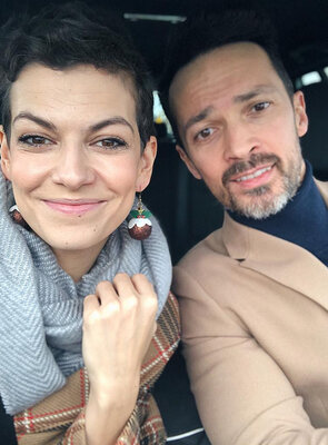 Miniatura: Alżbeta Lenska i Rafał Cieszyński