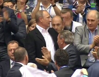 Miniatura: Putin obejrzał mistrzostwa świata w judo....