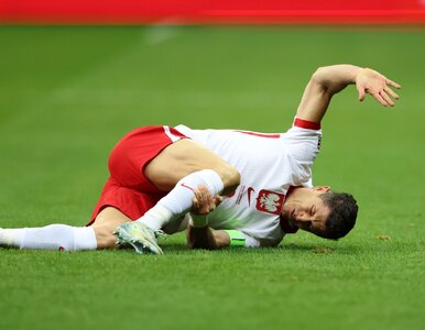 Miniatura: Robert Lewandowski brutalnie sfaulowany....