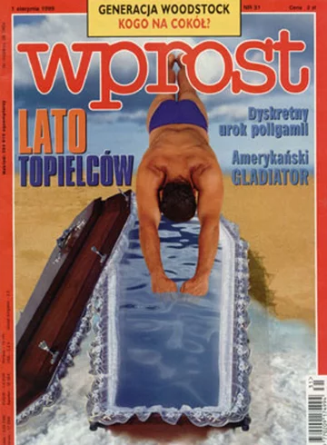 Okładka tygodnika Wprost nr 31/1999 (870)