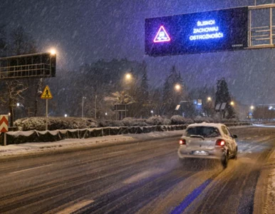 Miniatura: Śnieg, deszcz, zawieje śnieżne. Tutaj...