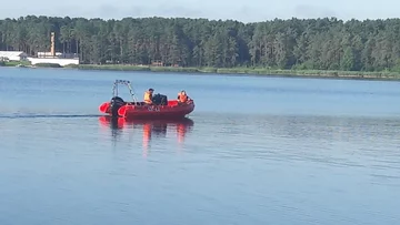 Akcja poszukiwawcza nad jeziorem Toczyłowo 