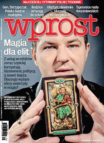 Okładka tygodnika Wprost nr 35/2014 (1643)