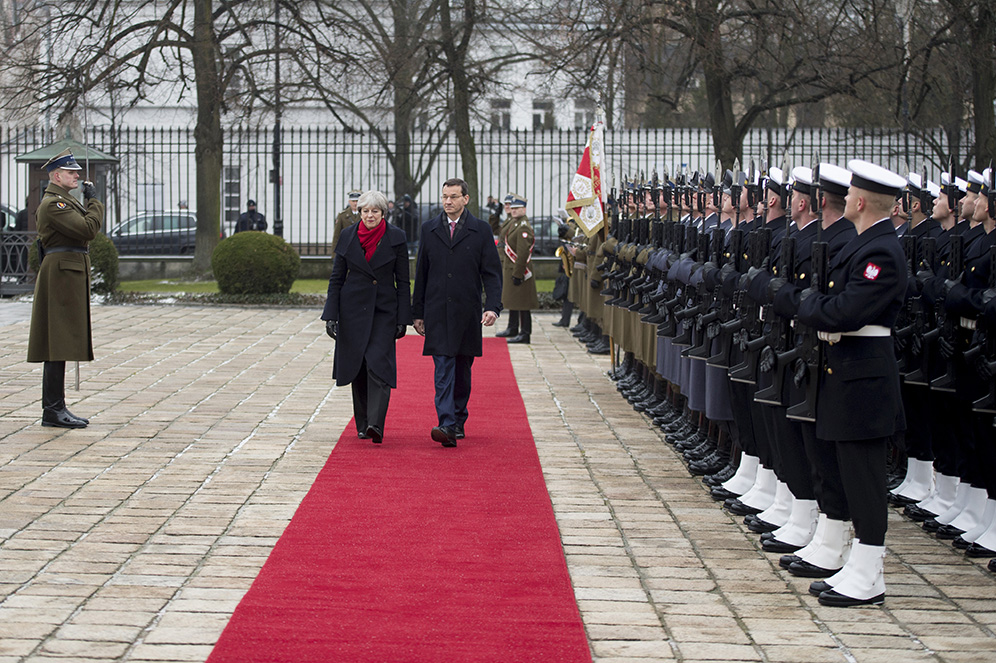 Theresa May spotkała się z Mateuszem Morawieckim 