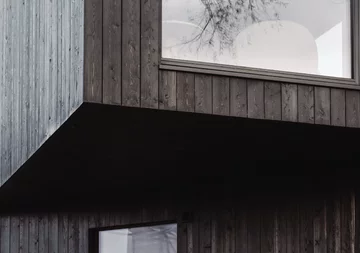 Dom drewniany całoroczny modułowy Falcon House, projekt brytyjskiej pracowni Koto 