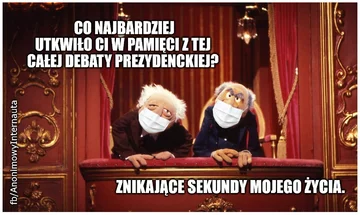 Mem po debacie prezydenckiej 