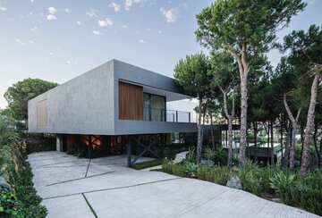 Dom z widokiem na las, projekt Flow81 