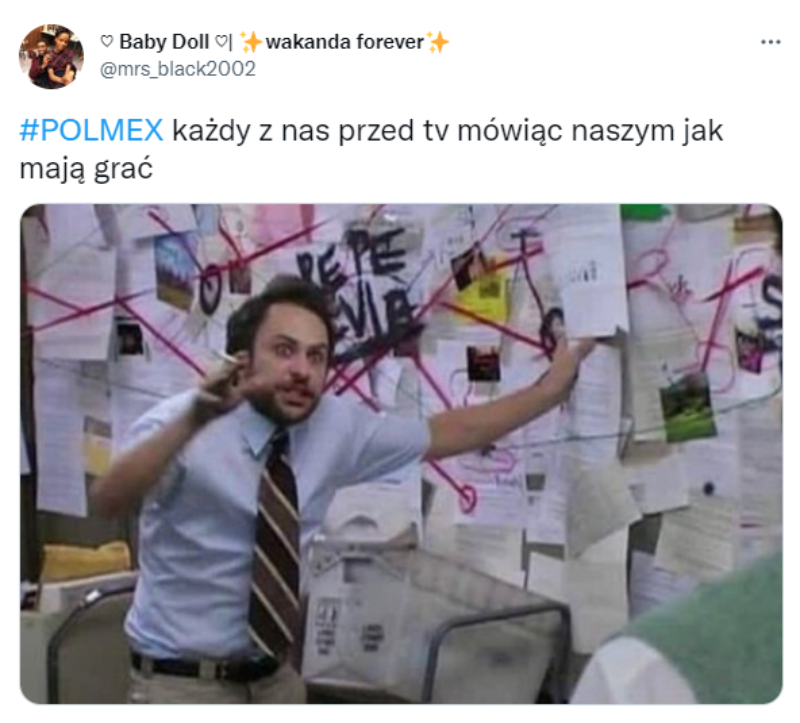 Mem po meczu Polski z Meksykiem 