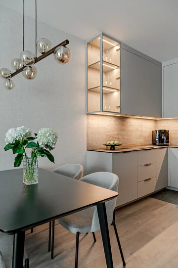 Miękka nowoczesność. Projekt: Deer Design 