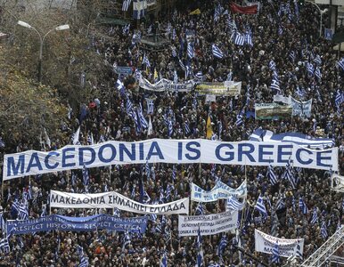 Miniatura: Tysiące Greków demonstrują w Atenach....