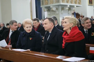 Andrzej Duda na uroczystościach 100. rocznicy odbudowy Państwa Litewskiego 