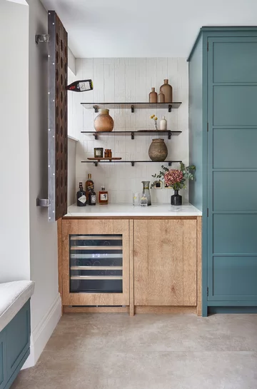 Podmiejski dom z turkusową kuchnią, projekt XUL Architecture downloadfor.press, XUL