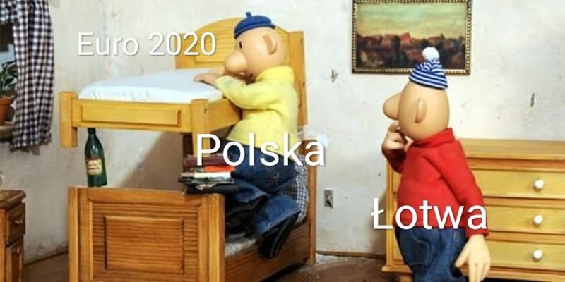 Mem po meczu Polska - Łotwa 