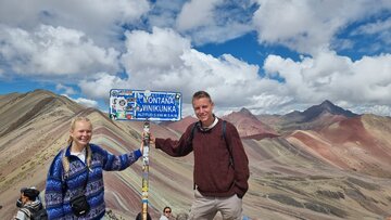 Julia i&nbsp;Paweł Montana Vinikunka w&nbsp;Peru