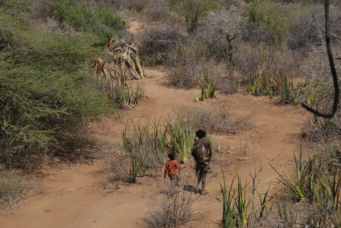 Populacja Hadza w Tanzanii