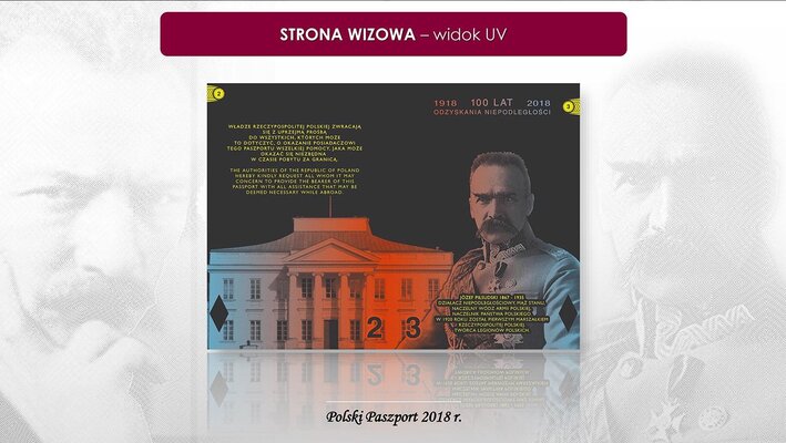 Miniatura: Tak będzie wyglądał paszport na 100-lecie...