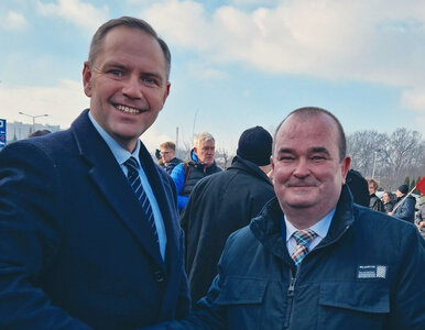 Miniatura: Skandaliczna grafika radnego PiS....