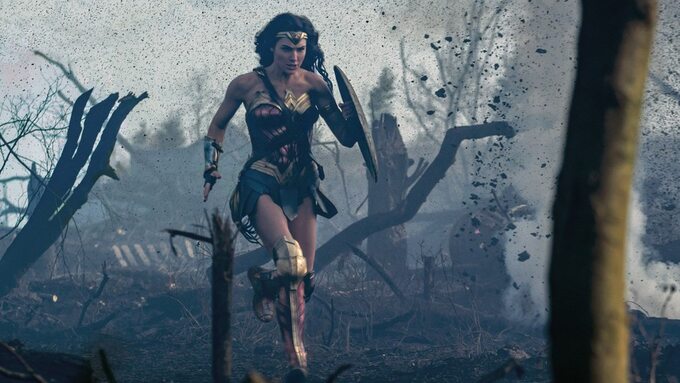 kadr z filmu "Wonder Woman" (2017)