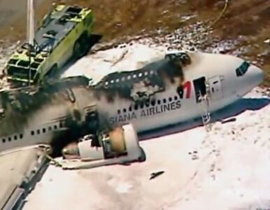 Miniatura: Katastrofa samolotu w San Francisco....
