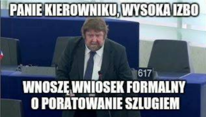 Mem ze Stanisławem Żółtkiem