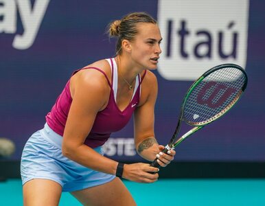 Miniatura: Sensacyjna porażka Aryny Sabalenki w WTA...