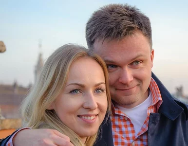 Miniatura: Żona Szymona Hołowni: Nie chodzimy razem...