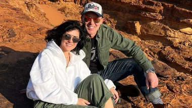 Katarzyna Cichopek i Maciej Kurzajewski w Jordanii