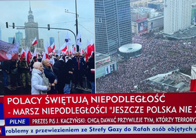 Miniatura: Widzowie TVP Info mogli przeżyć szok....