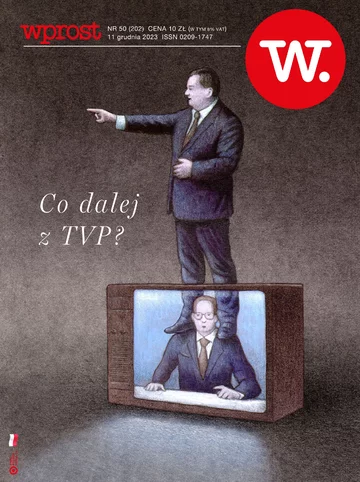 Okładka tygodnika Wprost nr 50/2023 (2118)