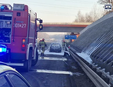 Miniatura: Gigantyczny pożar na Śląsku. Kłęby dymu...