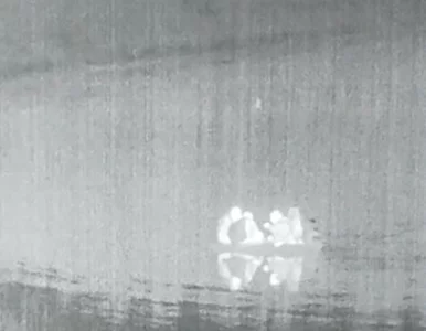 Miniatura: Kamery przy granicy z Białorusią nagrały...