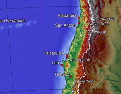 Miniatura: Silne trzęsienie ziemi w Chile