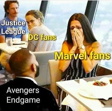 Mem po filmie „Avengers: Endgame” 