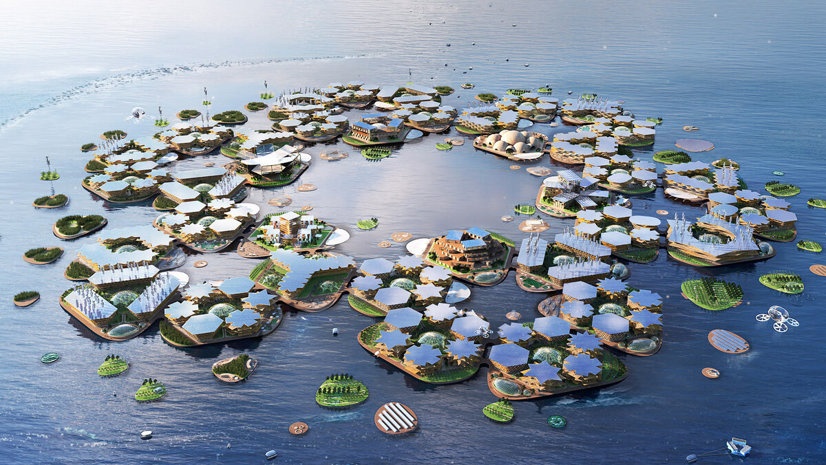 Oceanix City Oceanix City – futurystyczny projekt BIG