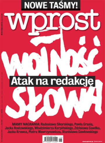 Okładka tygodnika Wprost nr 26/2014 (1634)