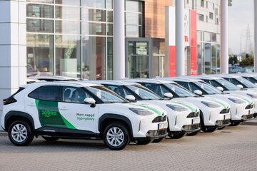 Toyoty we&nbsp;flocie Żabki