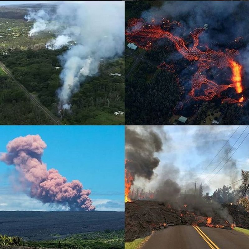 Erupcja wulkanu Kilauea 