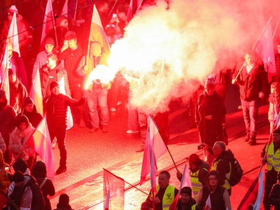 Miniatura: Marsz Niepodległości. Tak wyglądała...