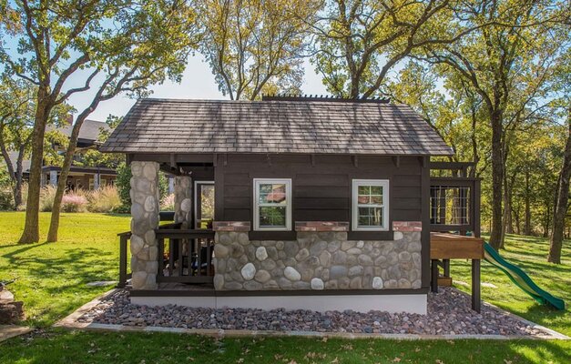 Miniatura: Domek zabaw dla dzieci