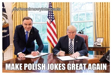 Mem po spotkaniu Duda-Trump 