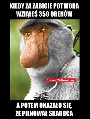 Mem z Andrzejem Sapkowskim i CD Projekt 