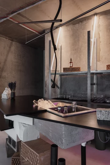 Venue 54 pop up Restaurant, Ryga. Projekt: Open AD 