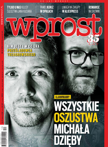 Okładka tygodnika Wprost nr 12/2018 (1828)