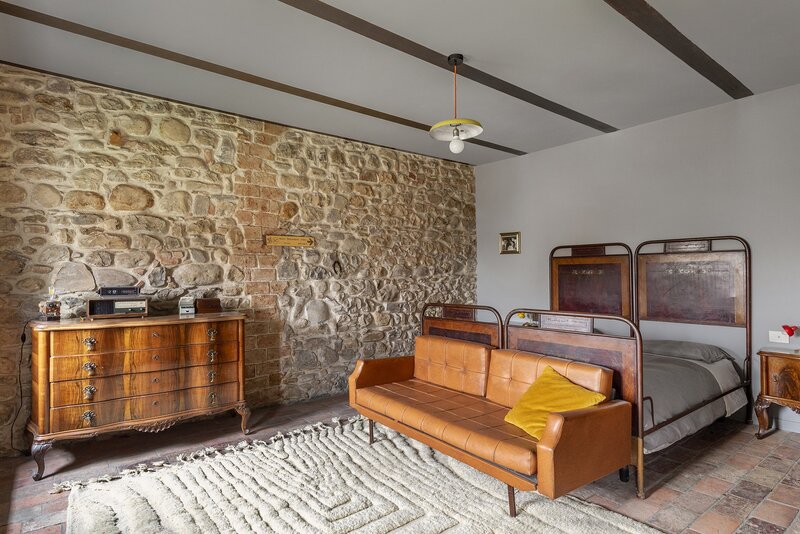 Wnętrza starego domu w północnych Włoszech, projekt Lascia La Scia