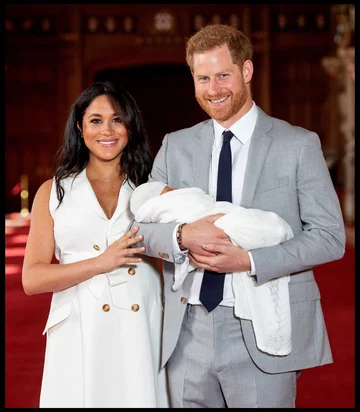 Meghan, Harry i ich syn Archie Harrison 