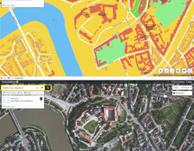 Miniatura: Zdjęcia lotnicze na mapach w cyfrowej...