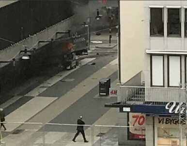 Miniatura: Atak w Sztokholmie. Policja publikuje...