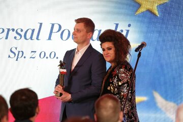 Hubert Piekut Yuniversal Podlaski oraz&nbsp;Marlena Wronkowska PMPG Polskie Media