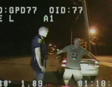 Miniatura: Pijany kierowca zatańczył dla policjantów