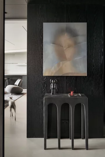 Nowoczesny apartament w Bydgoszczy, projekt CXA 